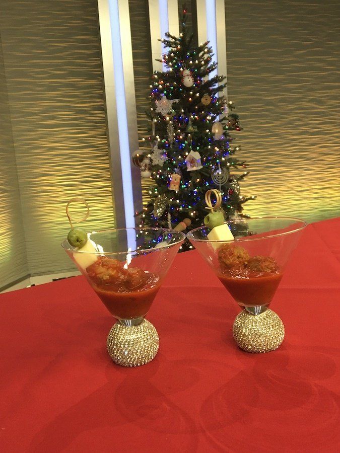 DelGrosso Meatball Martinis